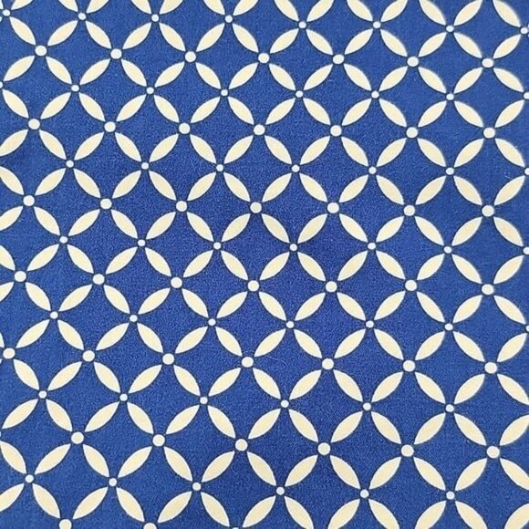 Womens Blue White Capri Pants Classic Southern Size 22 22W Love Fit - Picture 5 of 5